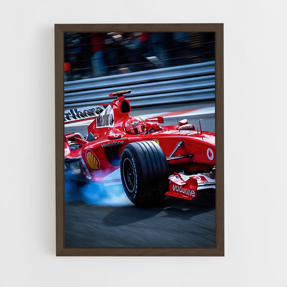 ap-ferrari f2004-1 cadre Bois foncé