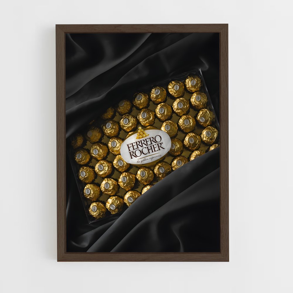ap-ferrero rocher-2 cadre Bois foncé