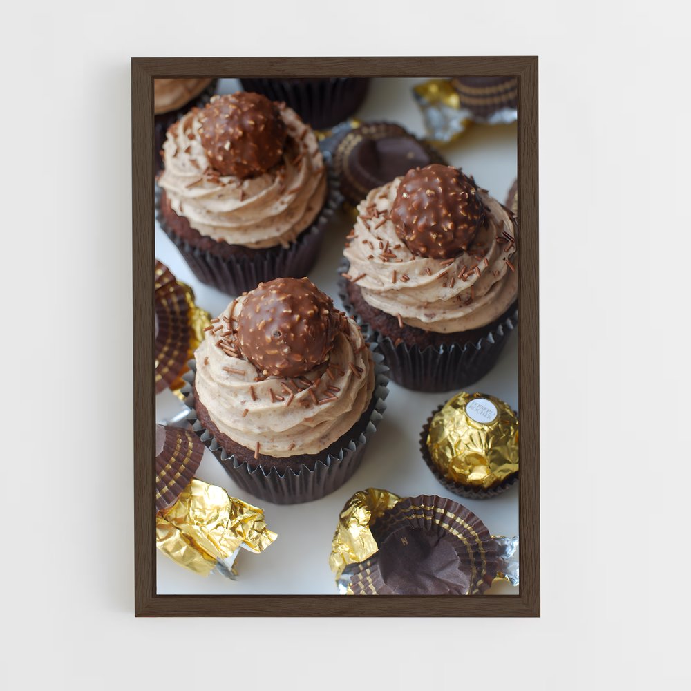 ap-ferrero rocher-9 cadre Bois foncé
