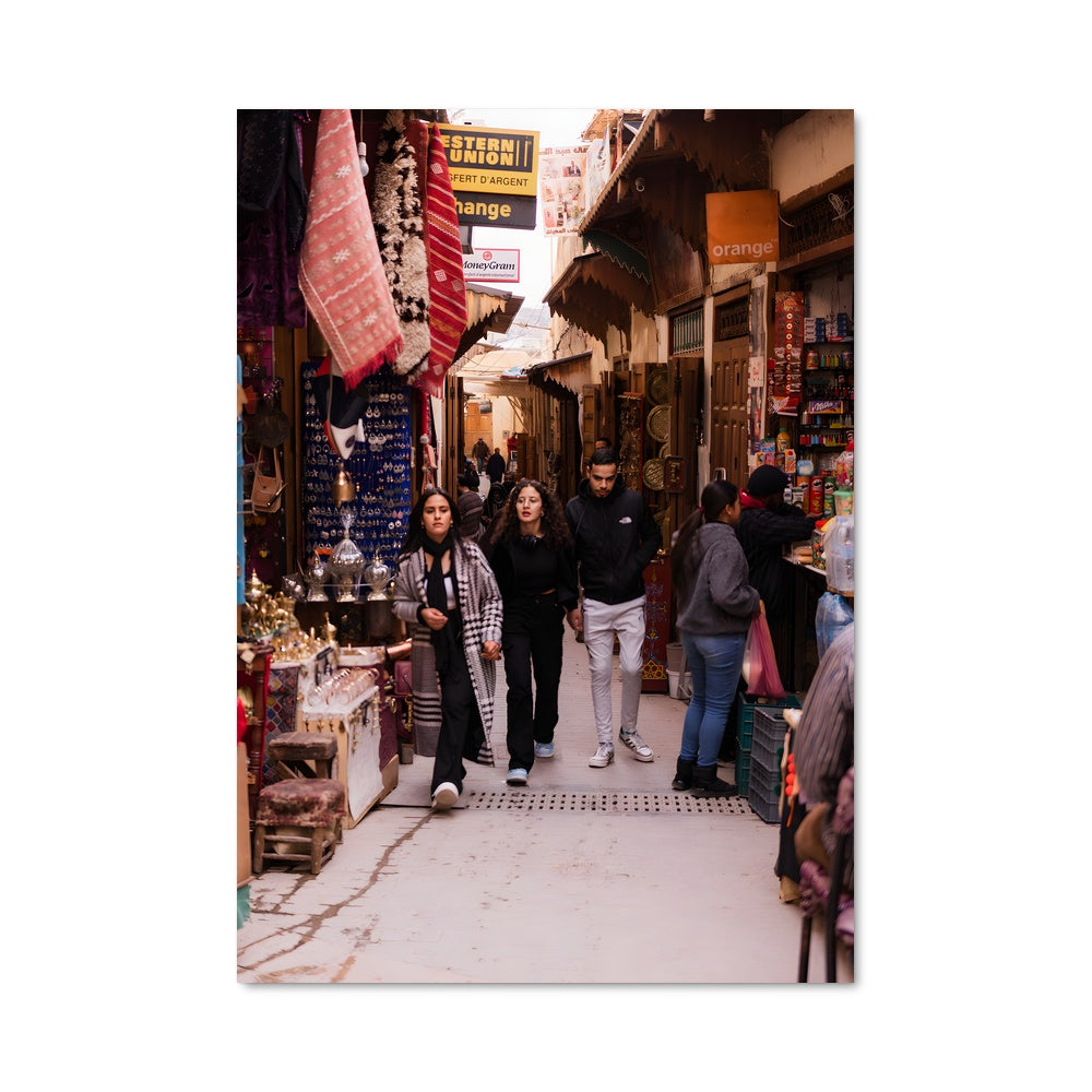 Poster Promenade dans la Médina