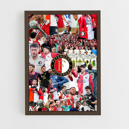 ap-feyenoord rotterdam-7 cadre Bois foncé