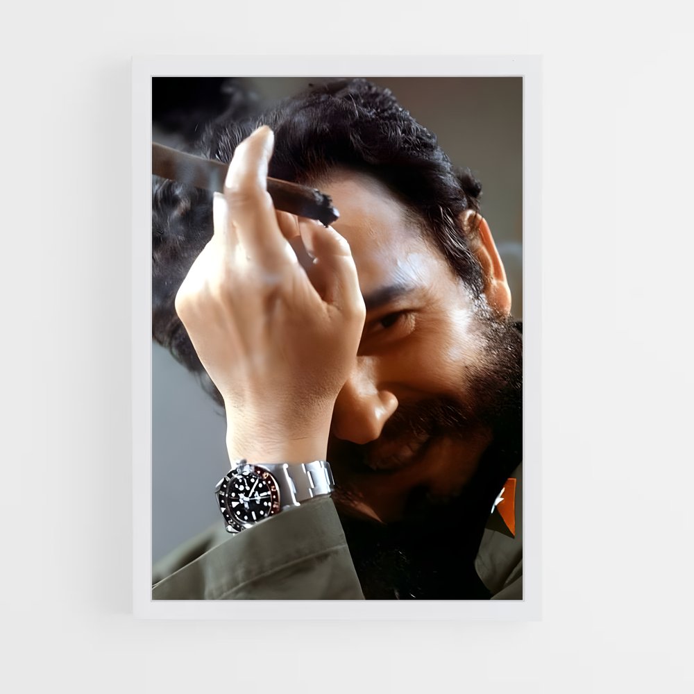ap-fidel castro-1 cadre Blanc