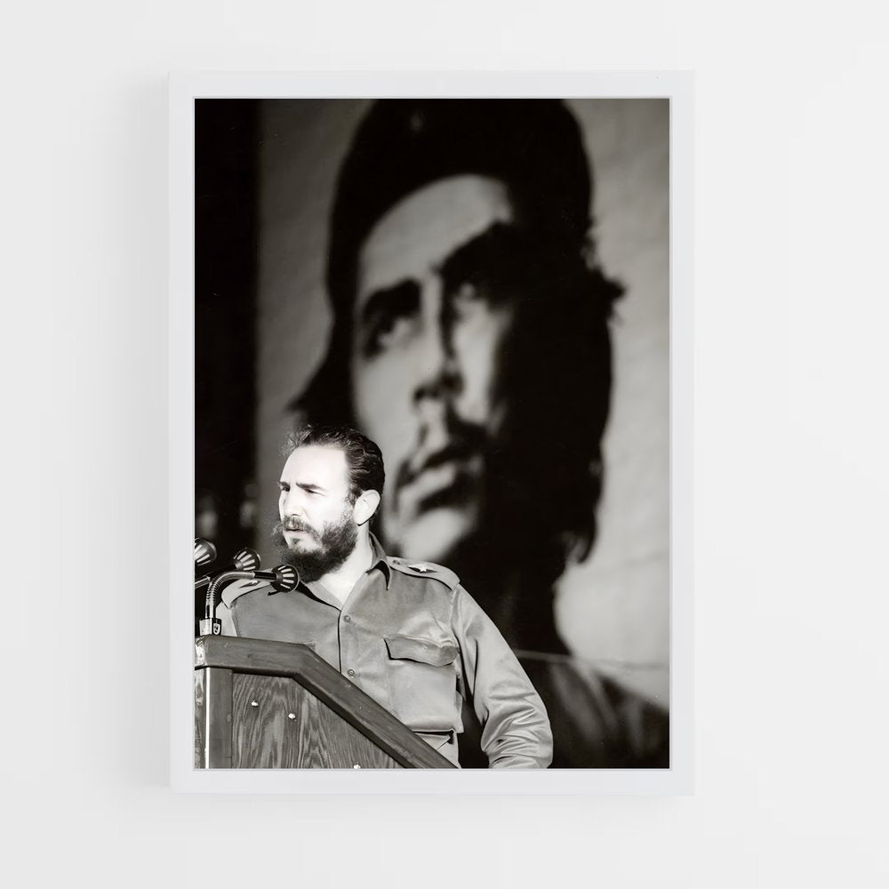 ap-fidel castro-2 cadre Blanc