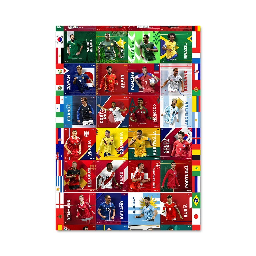 Poster La Coupe du Monde 2014