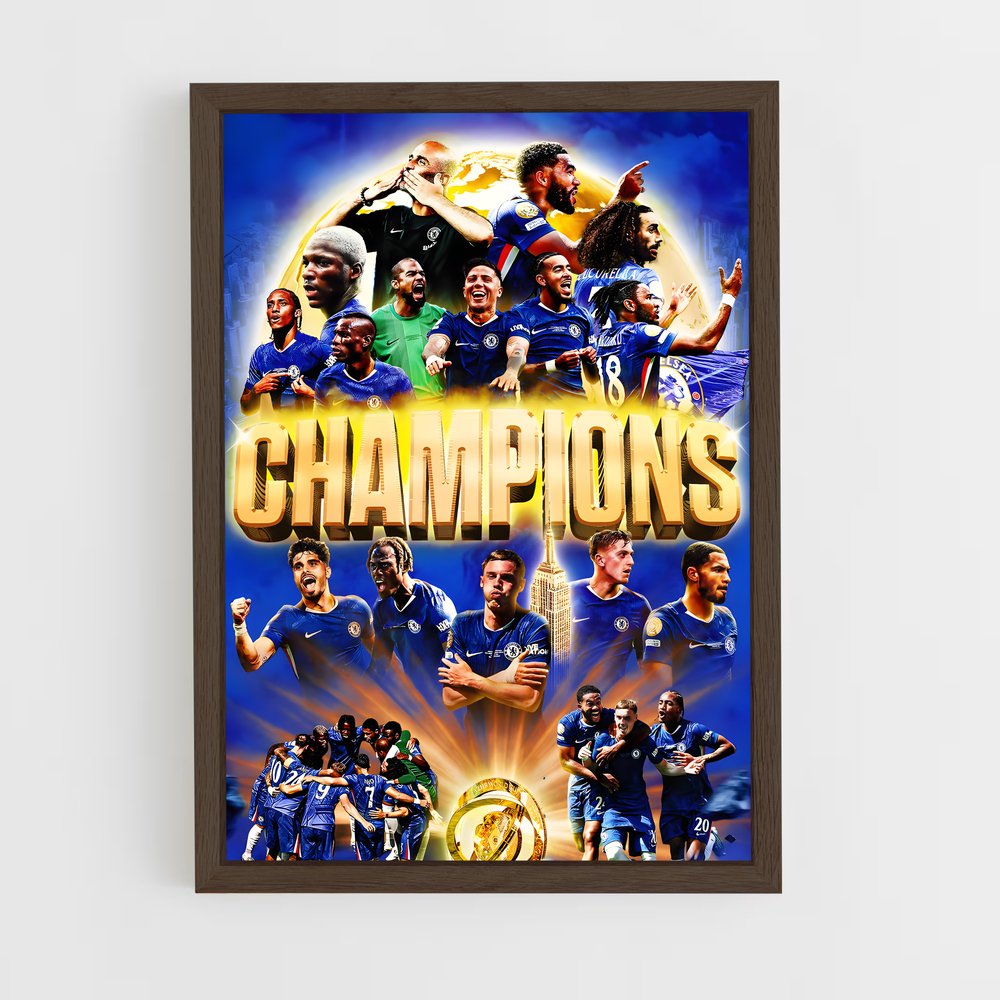 ap-fifa club world cup-2 cadre Bois foncé