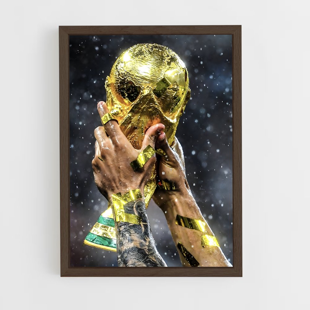 ap-fifa world cup-3 cadre Bois foncé