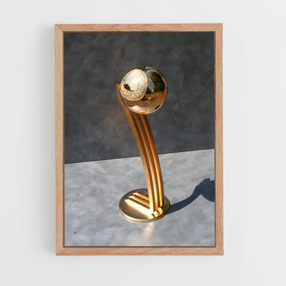 ap-fifa world cup golden ball-1 cadre Bois clair