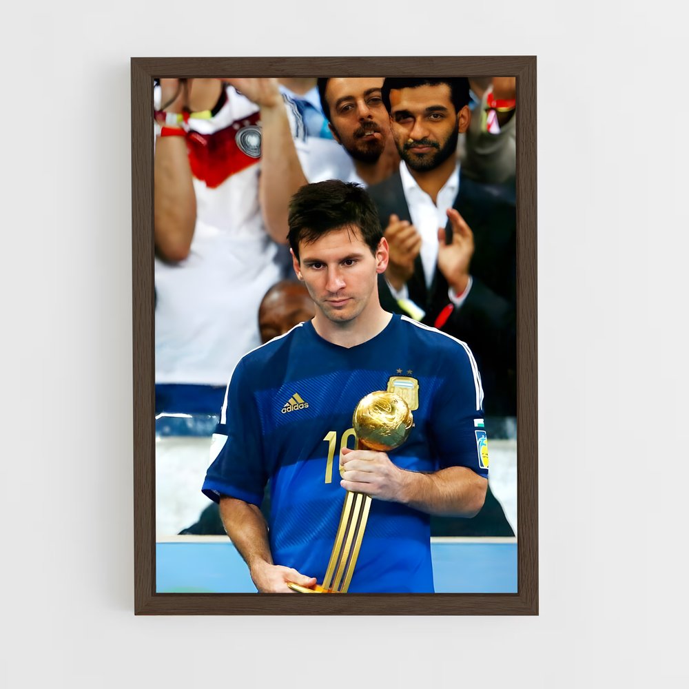 ap-fifa world cup golden ball-3 cadre Bois foncé