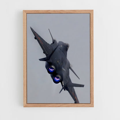 ap-fighter jets-13 cadre Bois clair