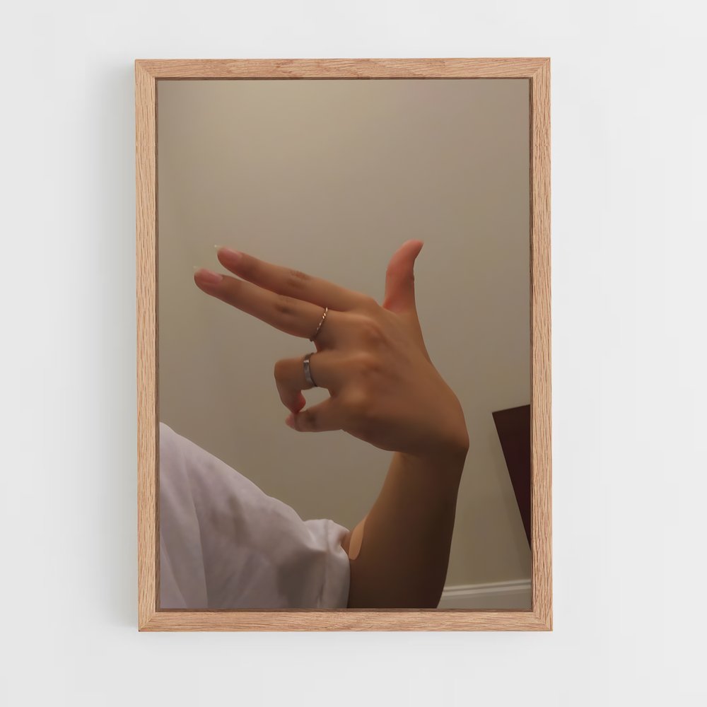 ap-finger-5 cadre Bois clair
