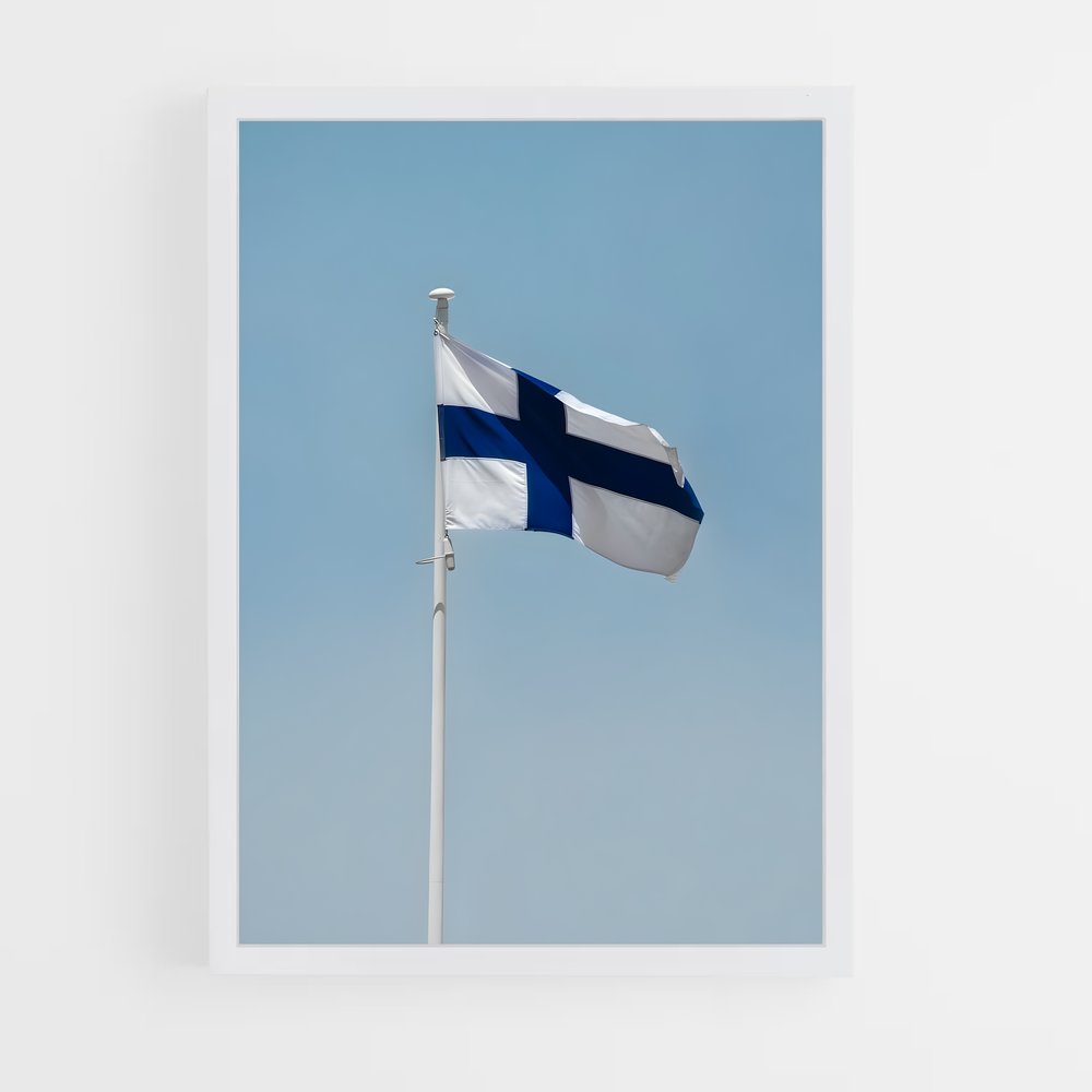 ap-finland flag-3 cadre Blanc