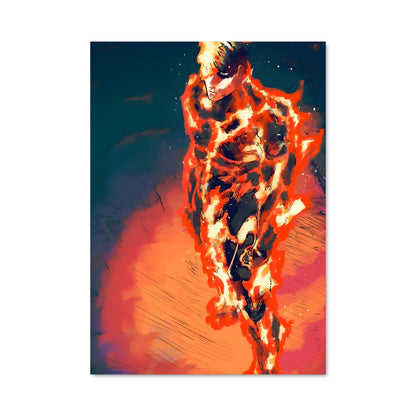 Poster Fire Runner
