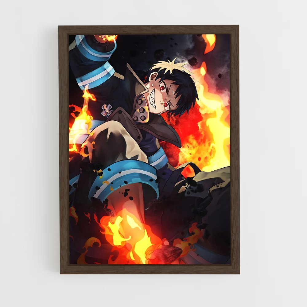 ap-fire force-1 cadre Bois foncé
