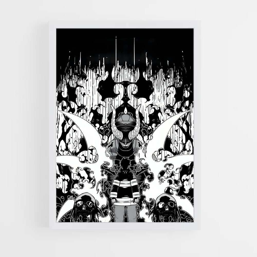 ap-fire force-7 cadre Blanc