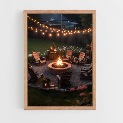 ap-fire pit-1 cadre Bois clair