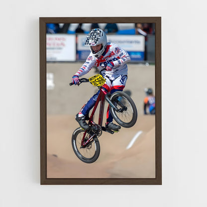 ap-fise world series bmx-1 cadre Bois foncé