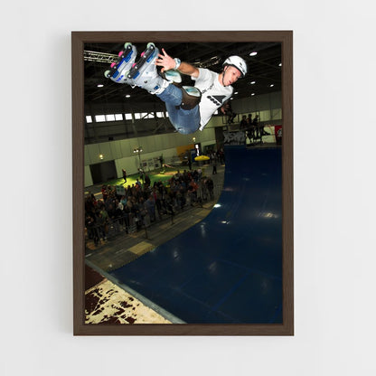 ap-fise world series rollerblade-2 cadre Bois foncé