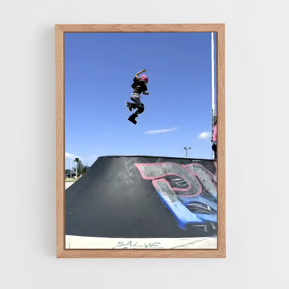 ap-fise world series rollerblade-3 cadre Bois clair