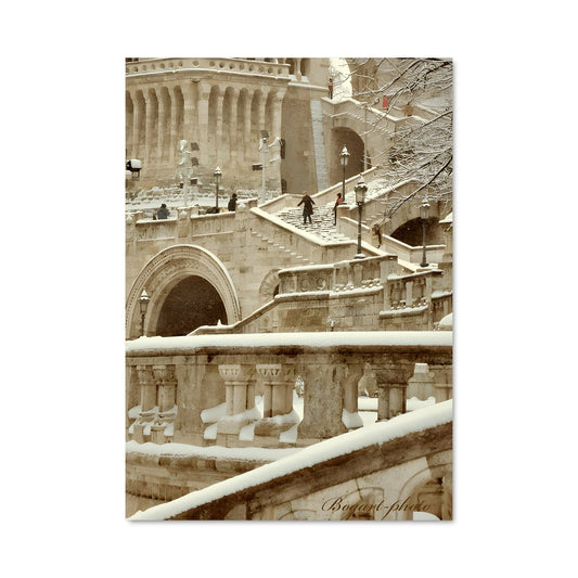 Poster La Toiture Enneigée