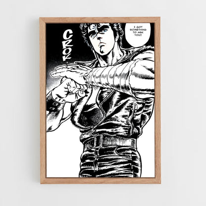 ap-fist of the north star-6 cadre Bois clair