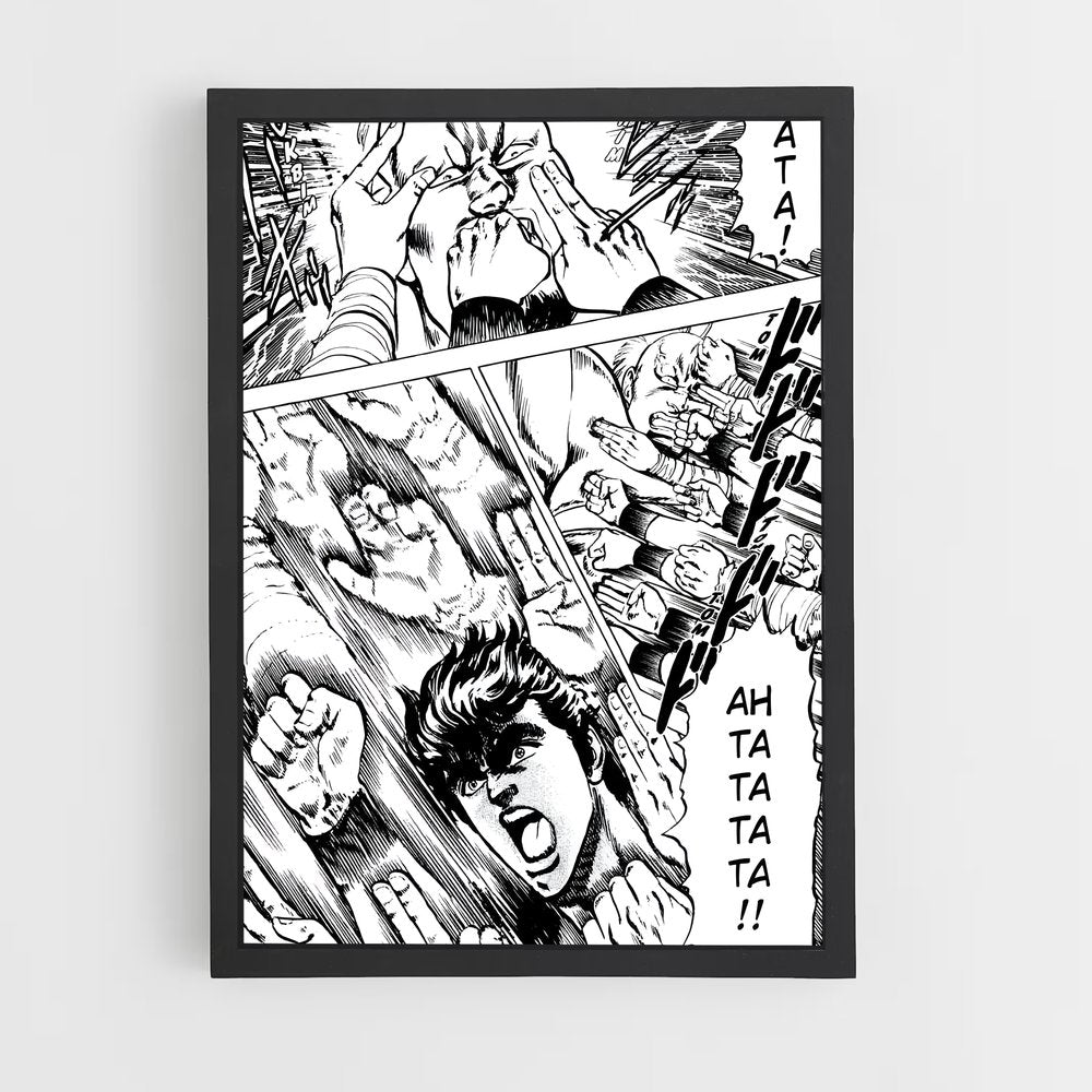 ap-fist of the north star-7 cadre Noir