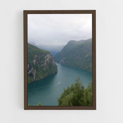 ap-fjord-5 cadre Bois foncé