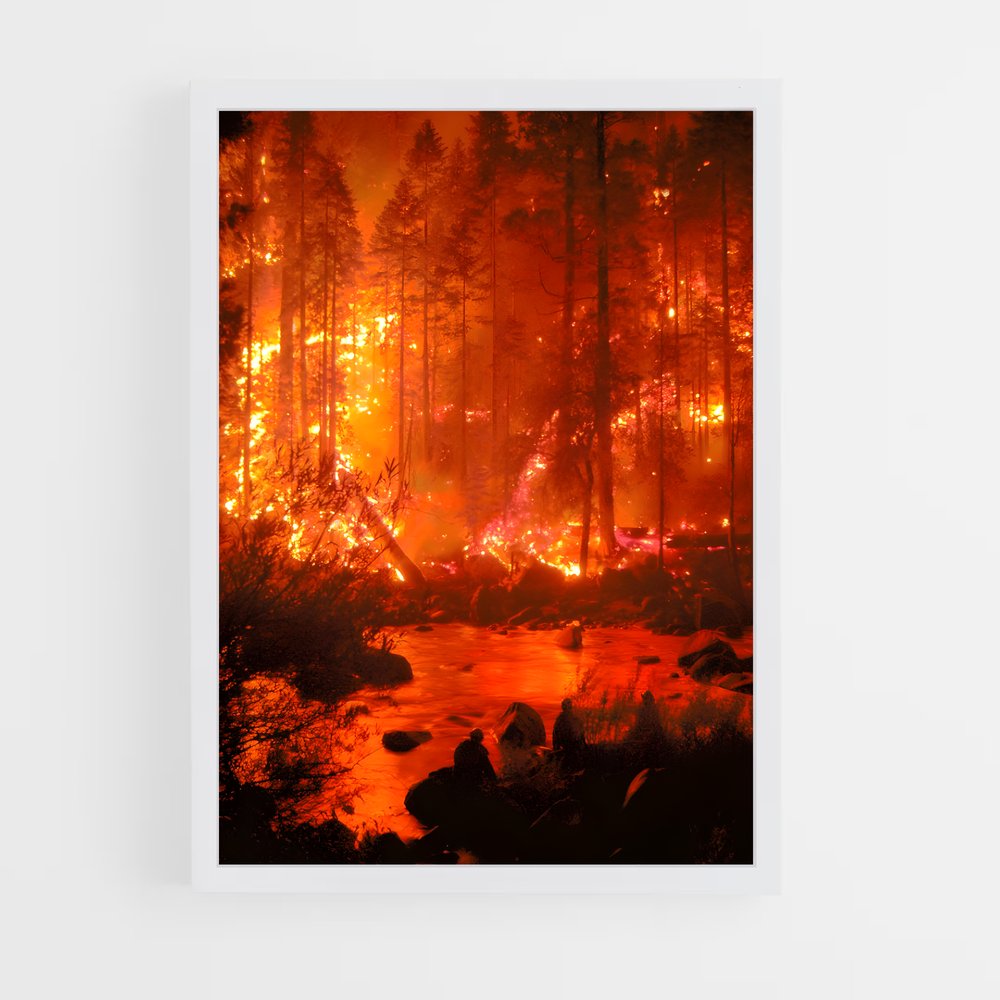 ap-flame-6 cadre Blanc