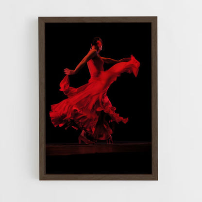 ap-flamenco-1 cadre Bois foncé