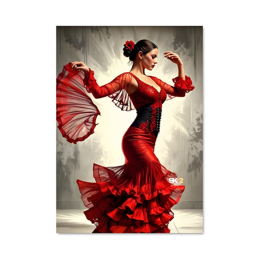 Poster La Danse des Flammes