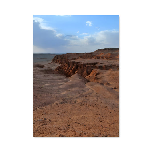 Poster Les Falaises Rouges