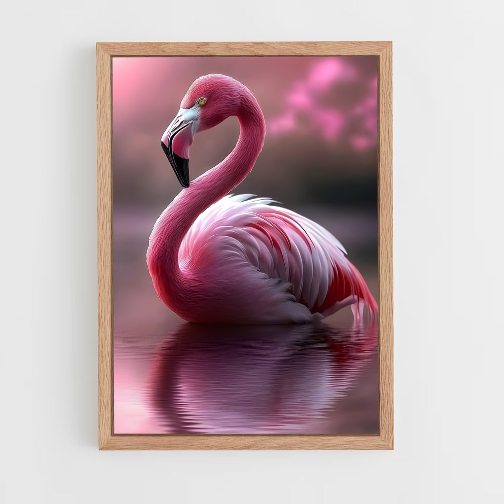 ap-flamingo-4 cadre Bois clair