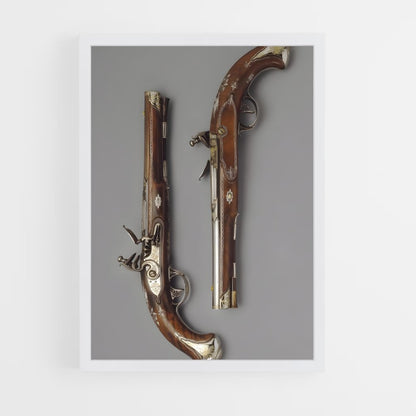 ap-flintlock pistol-1 cadre Blanc