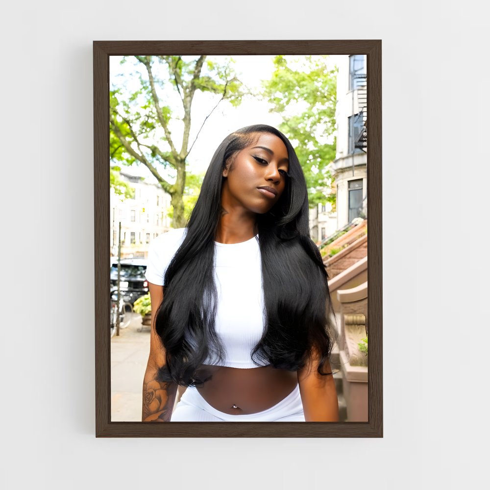 ap-flo milli-1 cadre Bois foncé