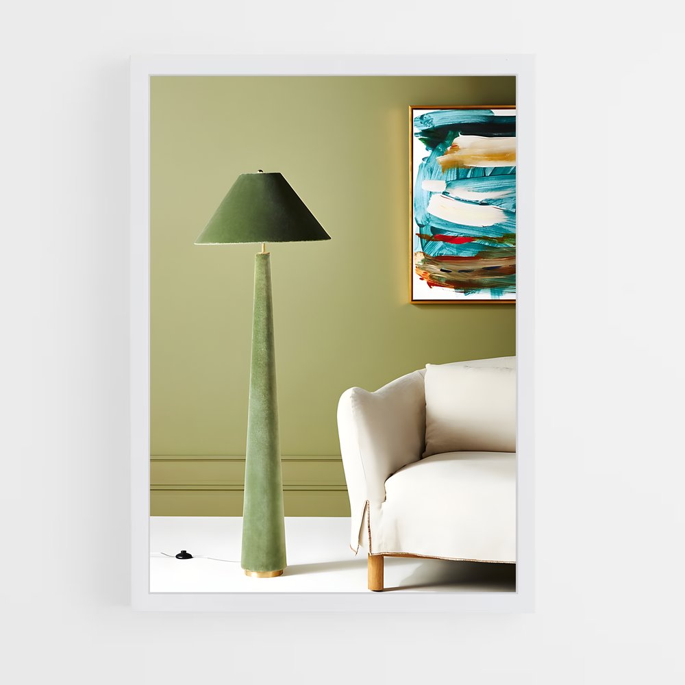 ap-floor lamp-8 cadre Blanc