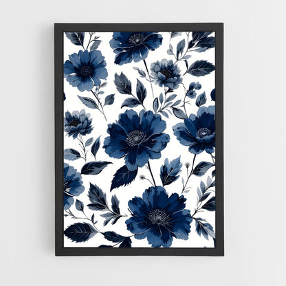 ap-floral patterns-10 cadre Noir