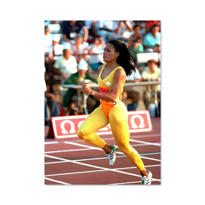 Poster La Flamme Jaune