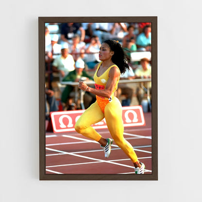 ap-florence griffith-joyner-2 cadre Bois foncé