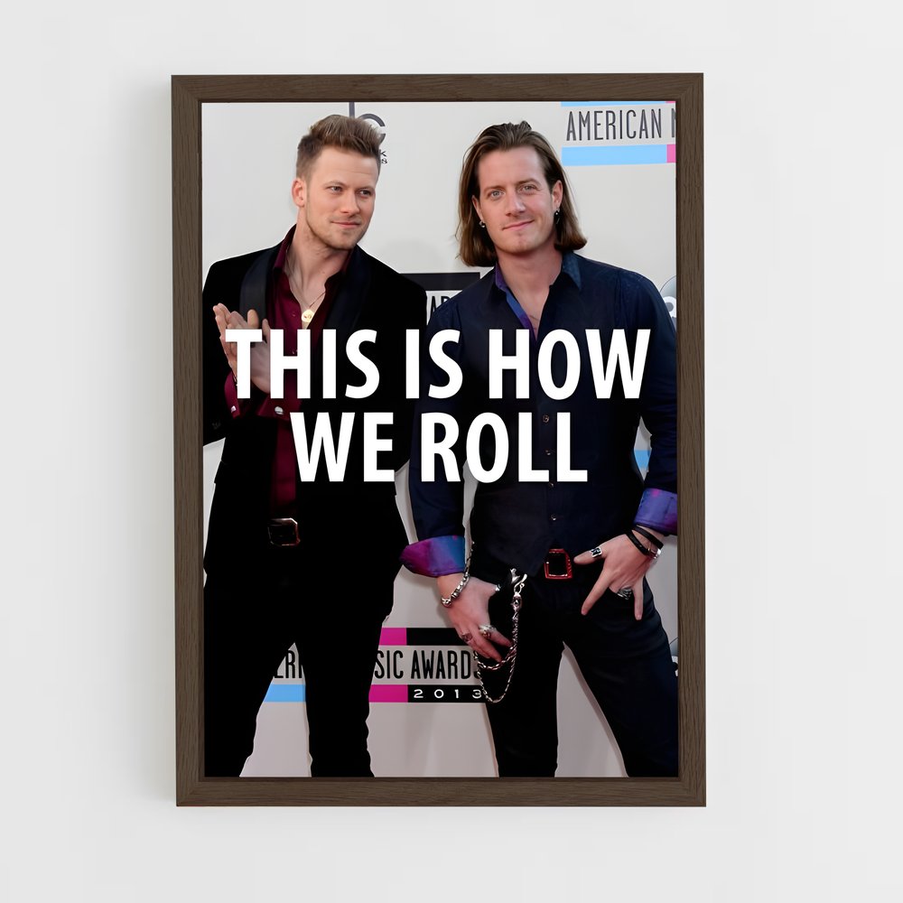 ap-florida georgia line-2 cadre Bois foncé