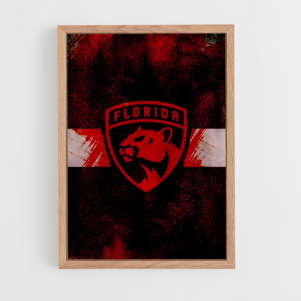 ap-florida panthers-4 cadre Bois clair