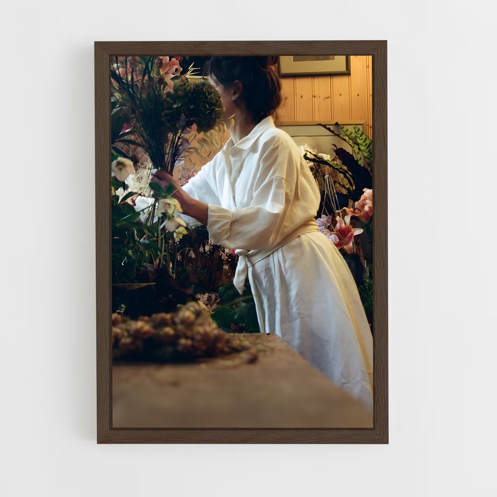 ap-florist-6 cadre Bois foncé