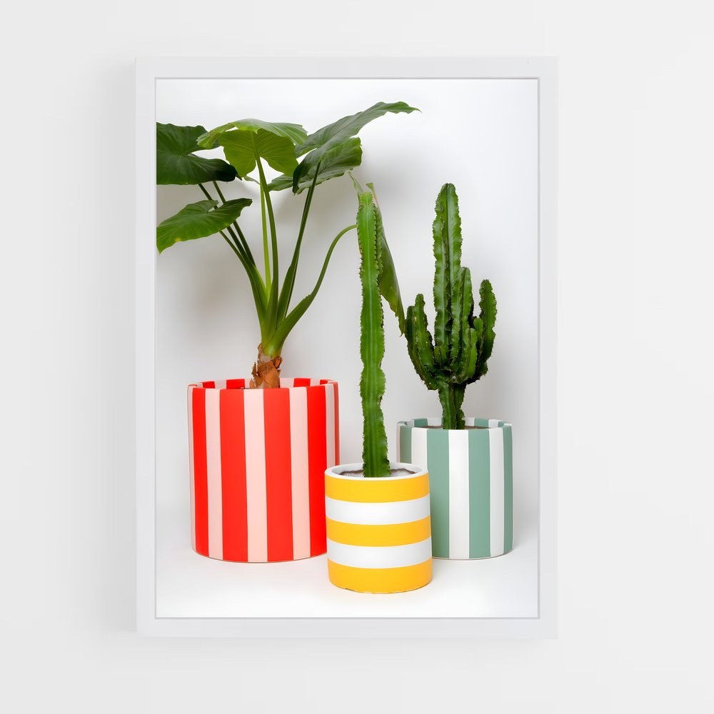ap-flower pot-5 cadre Blanc