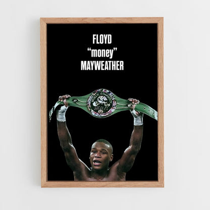 ap-floyd mayweather-5 cadre Bois clair