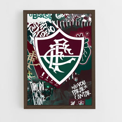 ap-fluminense fc-2 cadre Bois foncé