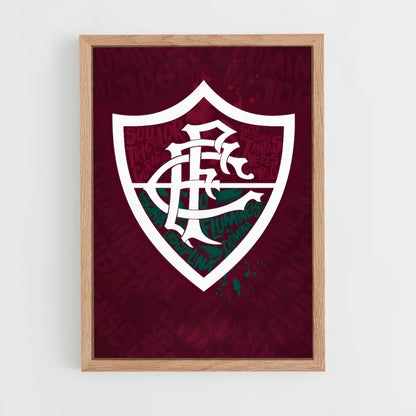 ap-fluminense fc-6 cadre Bois clair