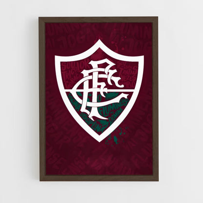 ap-fluminense fc-6 cadre Bois foncé