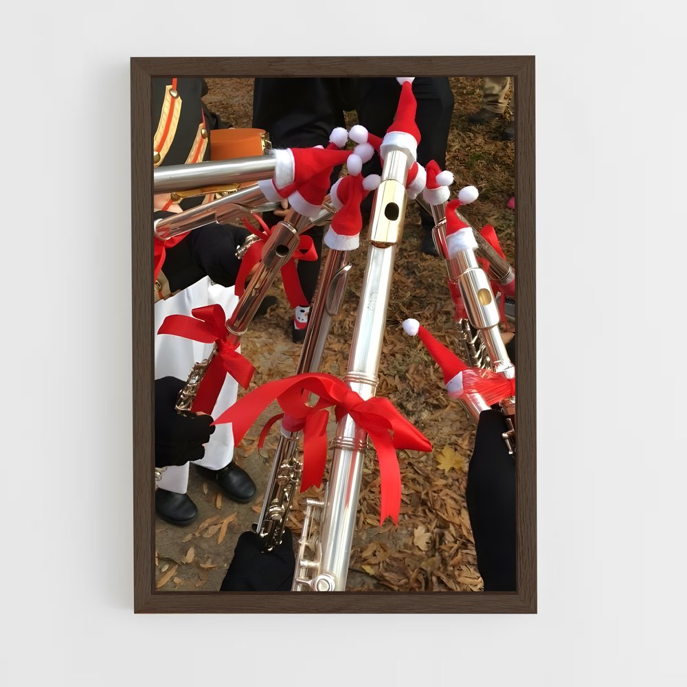 ap-flute-3 cadre Bois foncé