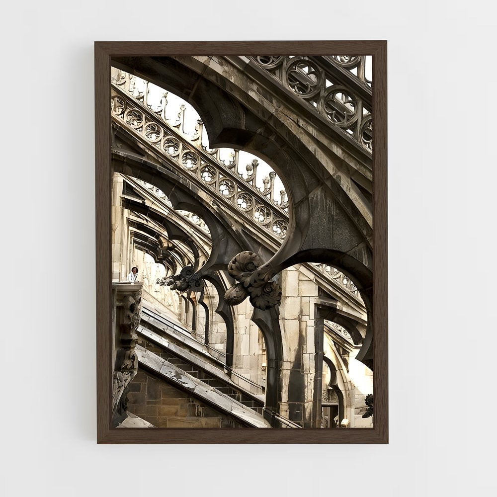 ap-flying buttresses-1 cadre Bois foncé