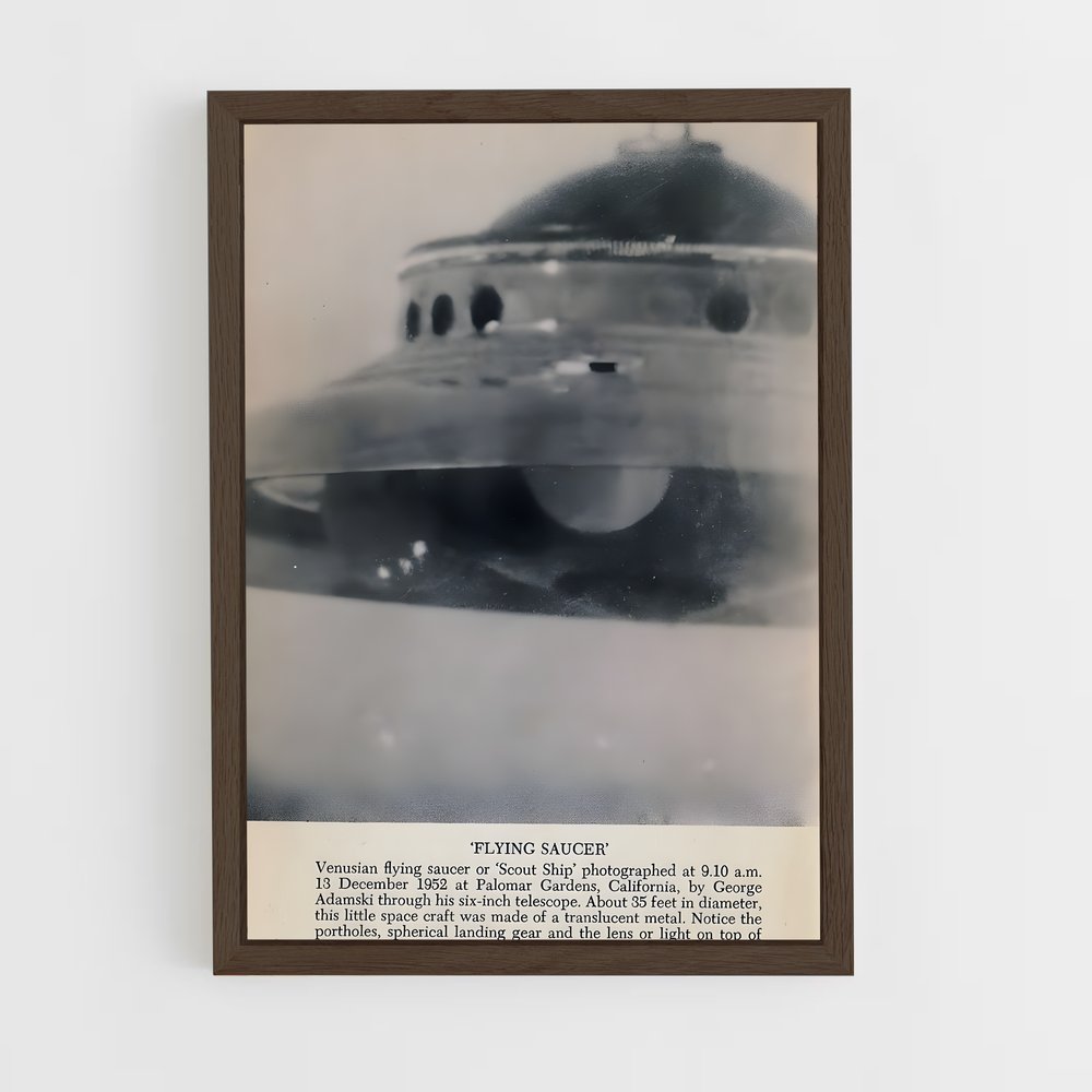 ap-flying saucer-4 cadre Bois foncé