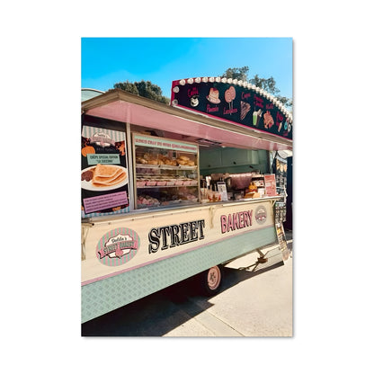 Poster Boulangerie de Rue