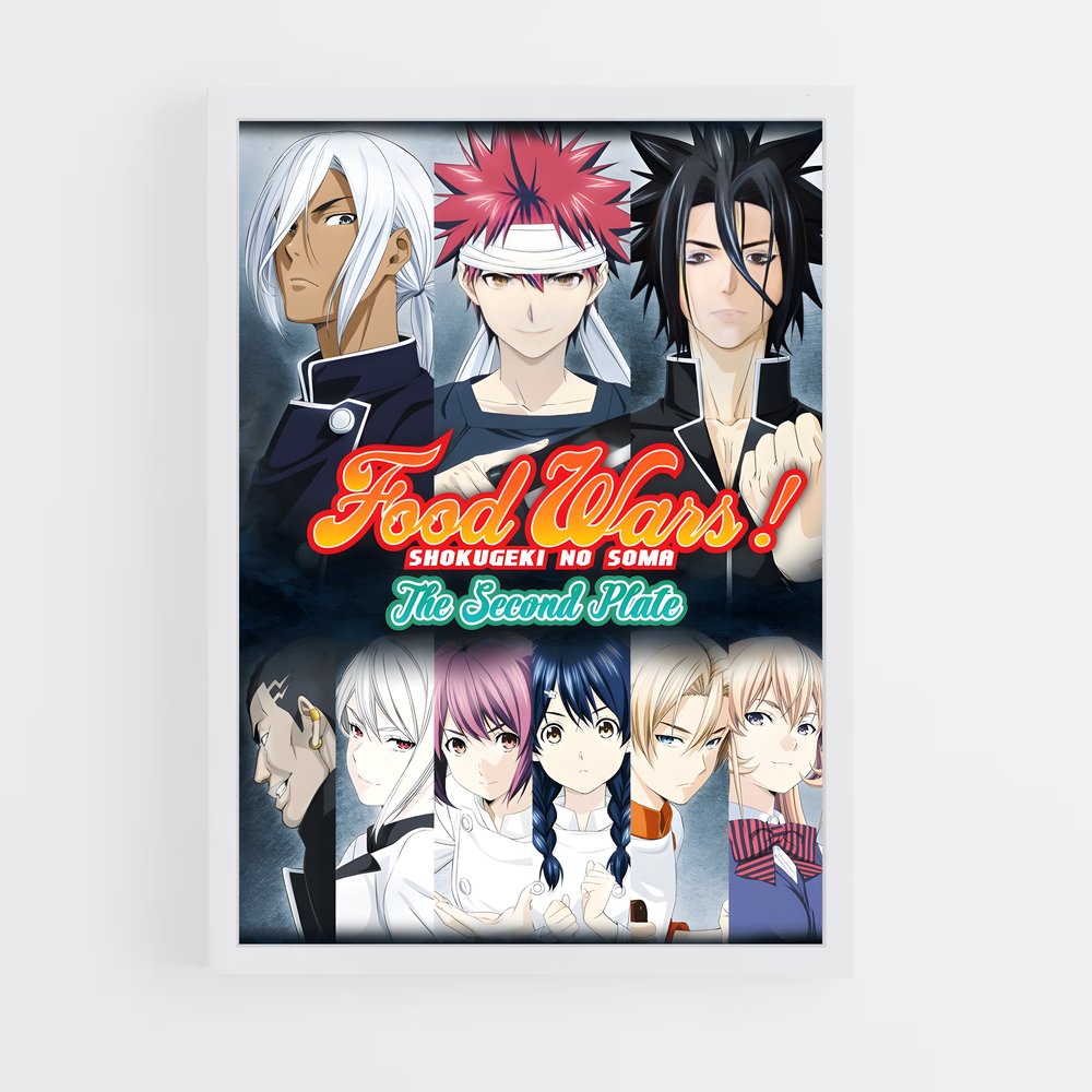 ap-food wars-4 cadre Blanc
